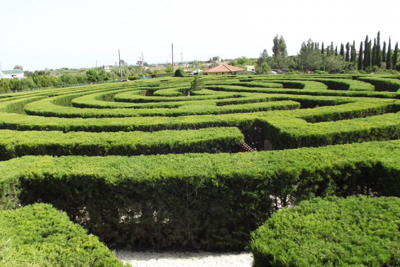 CyHerbia Botanical Park Labyrinth